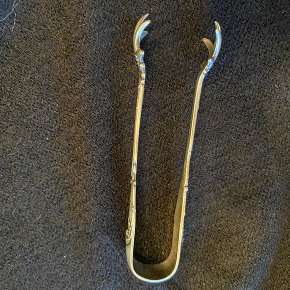Gorham sterling silver sugar tongs - Picture 1 of 4
